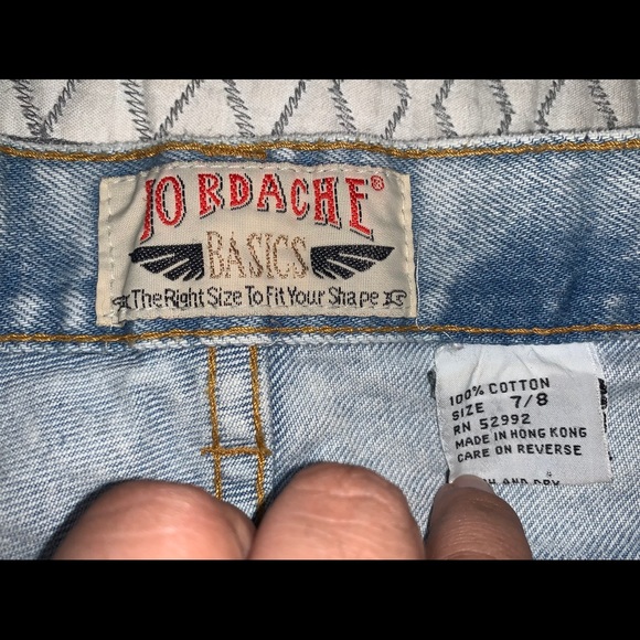 Vintage Jordache high waisted jeans - 7/8 - Picture 6 of 10
